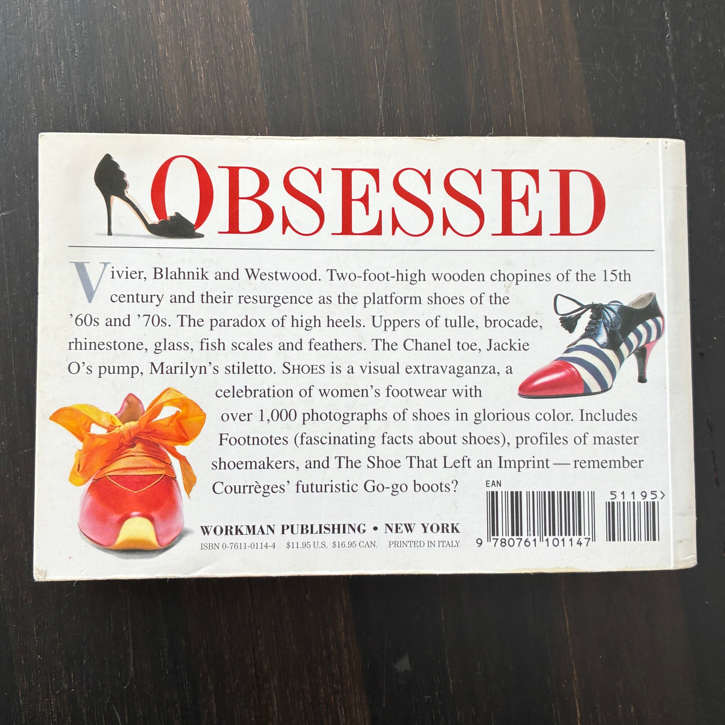 Shoes: A Celebration of Pumps, Sandals, Slippers & More (1996)