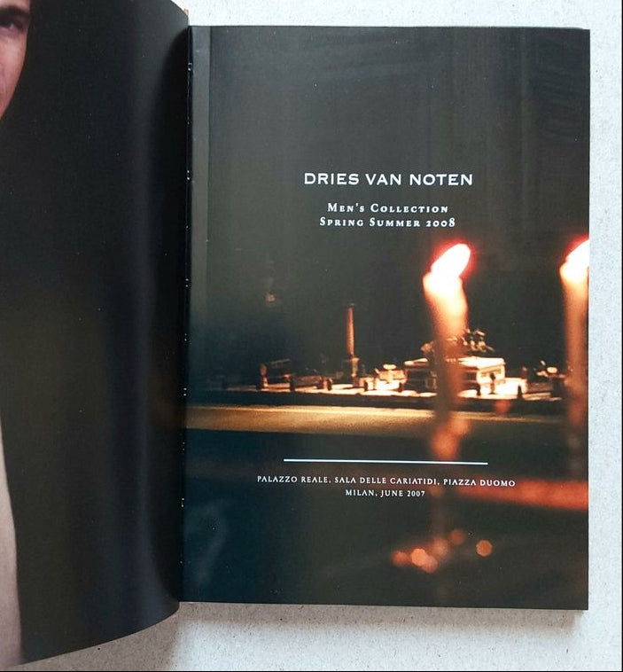 Dries Van Noten Men's Collection Book Spring/Summer 2008