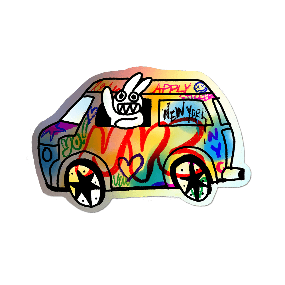 Graffiti Van Psycho Bunny