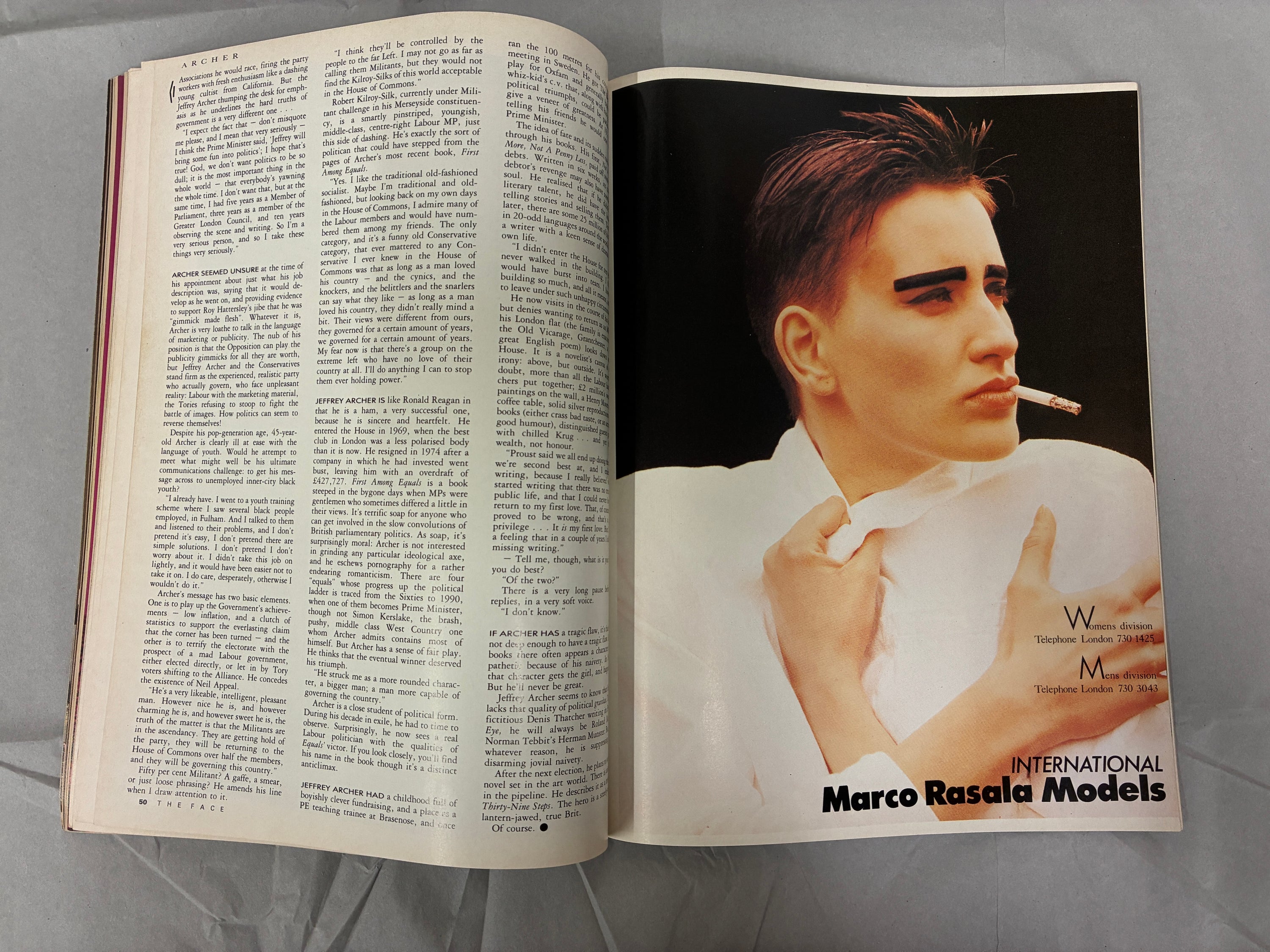 The Face - December 1985