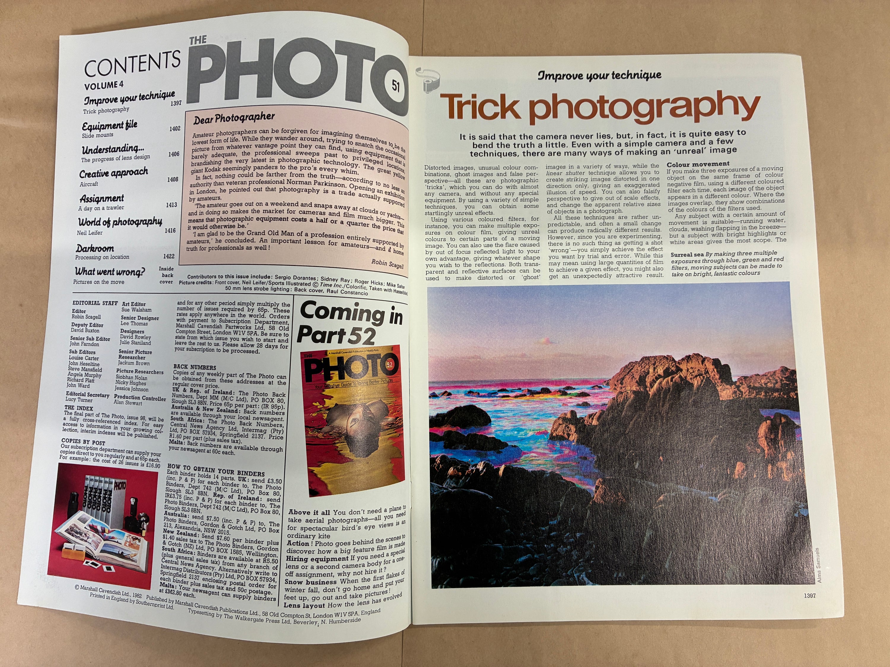 The PHOTO Magazine No. 51 (UK, 1982)
