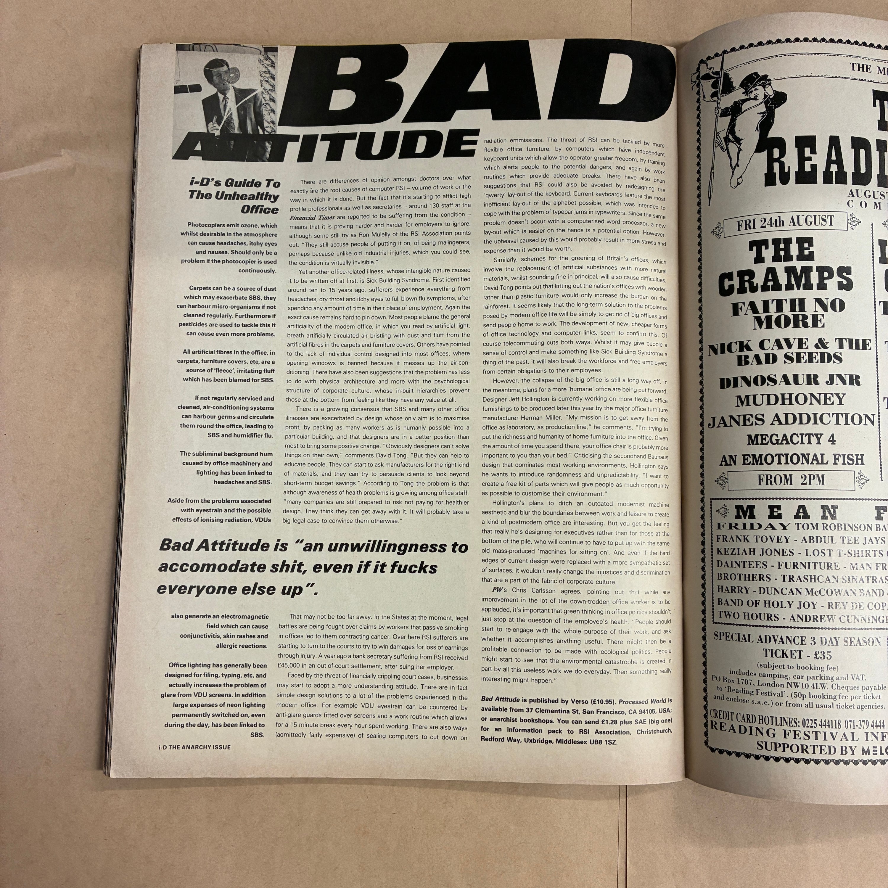 i-D Magazine No.82 - Jul 1990