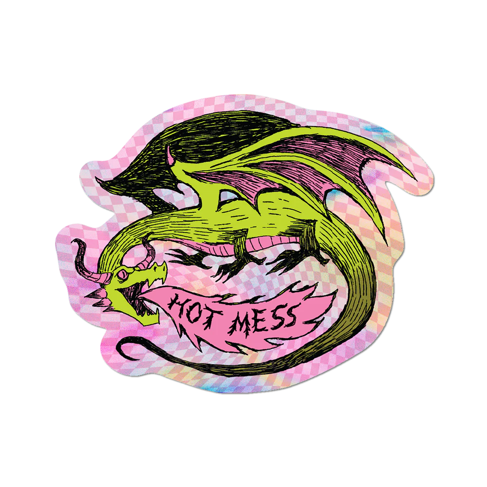 Hot Mess Sticker