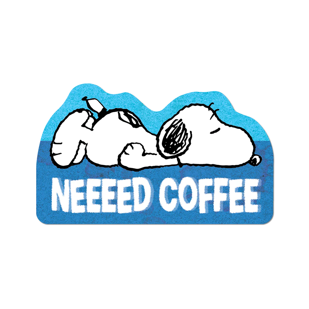 Need Coffee Sticker